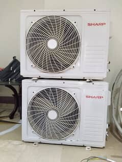 2 units Sharp 1 ton AC