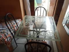 DINING TABLE 4CHAIRS
