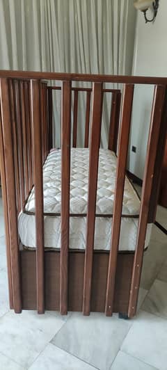 Solid Wood Baby Cot