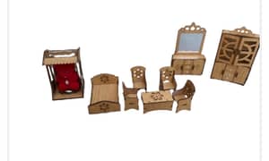 Wooden furniture toys