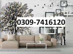 office & Home wallpaspers in lahore, wall branding, wallpapers offices