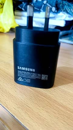 Samsung original adapter 25w and data cable
