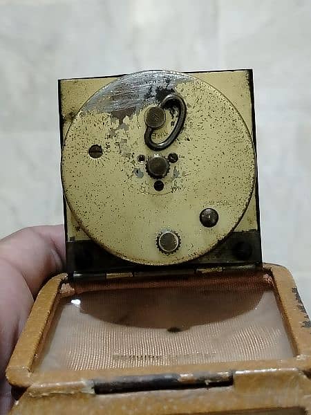 Antique Seth Thomas Germany  Vintage table Clock Classic brass 4