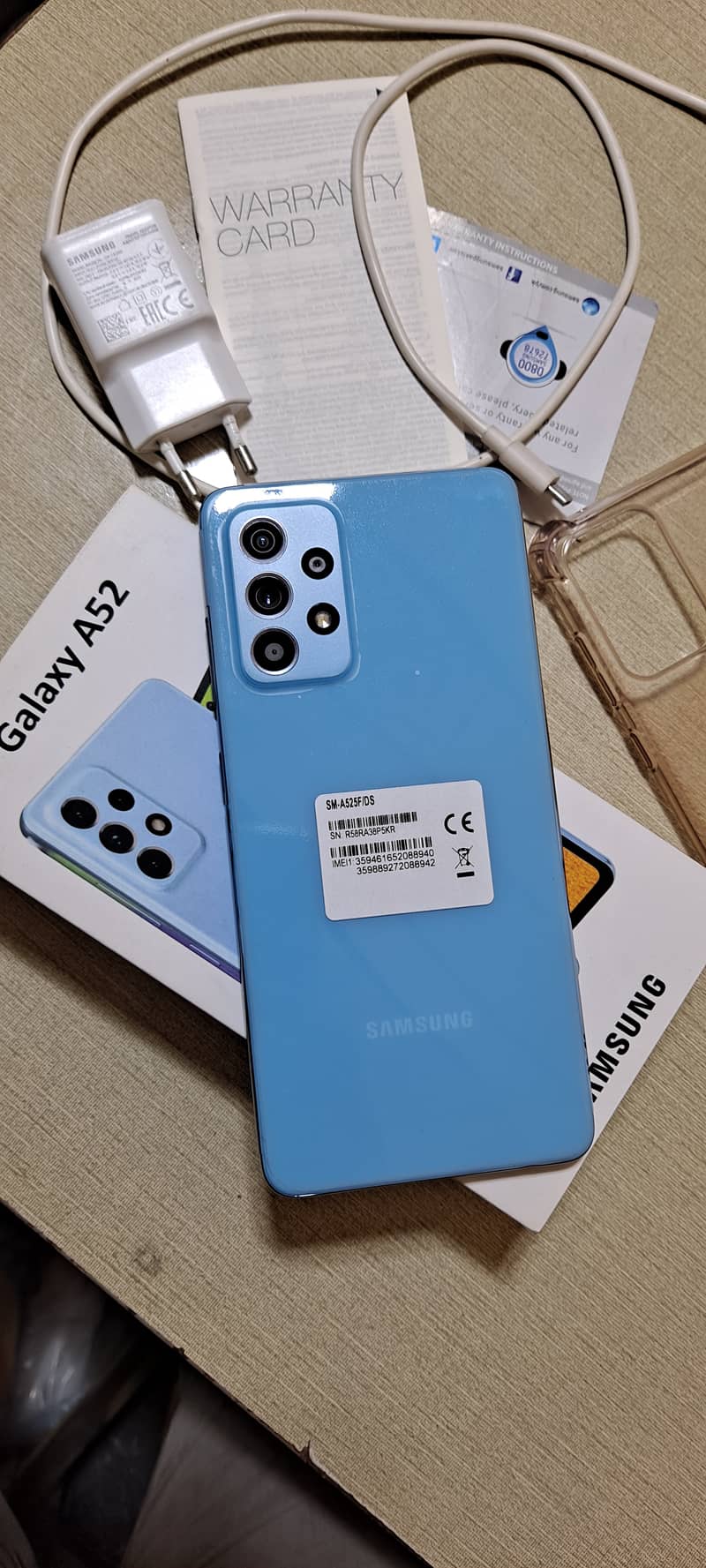 samsung a52 8gb 128gb full box 7