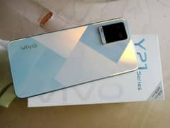 Vivo Y21 10/10condition ha 4 64 box plus charger available ha