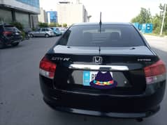 Honda city prosmetic 2011 blac color isb registered. 1st owner car