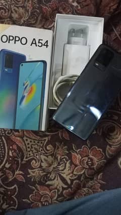 oppo a54 with box charger