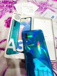 Samsung A30S 4/128GB Indisplay Fingerprint PTA  Approved With Box