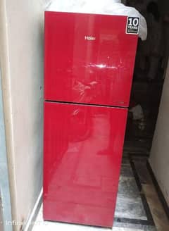 New condition Haire Glass door fridge only 3 moth used 03095494688
