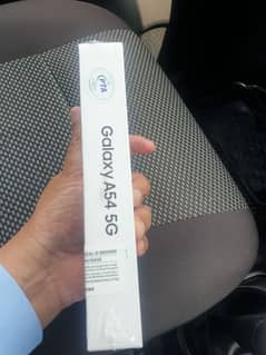 Samsung A54 8 gb 256 gb black in wapda town