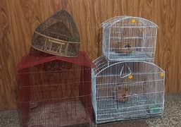 4 Cages for sale! 4 cages are available for sale