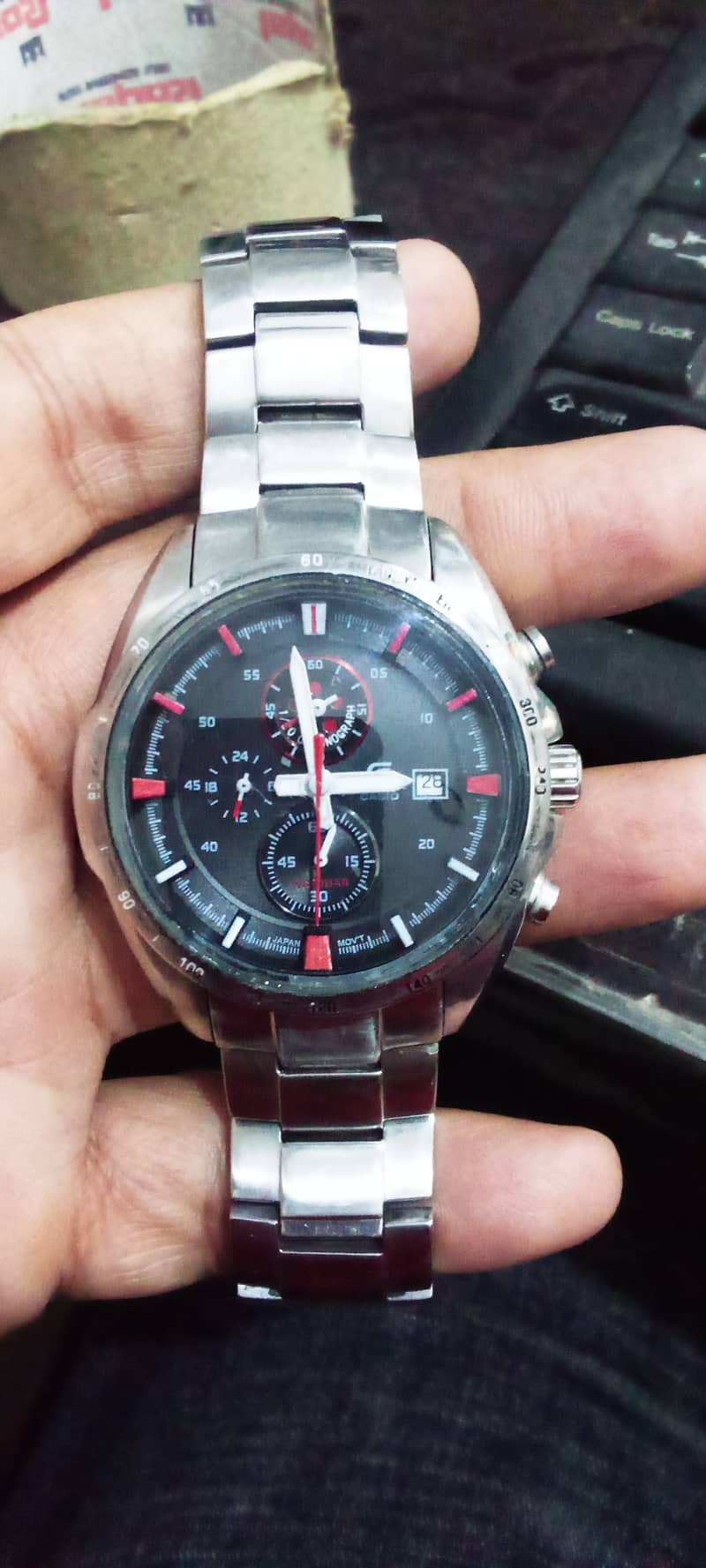 casio edifice EF530EFR SOLOUR POWER 6