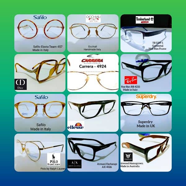 Original Eyewear Persol Rayban Carrera Polo Ray Ban Eyeglasses Frame 0