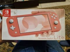 Nintendo Switch Lite Pink with 128Gb SD Card
