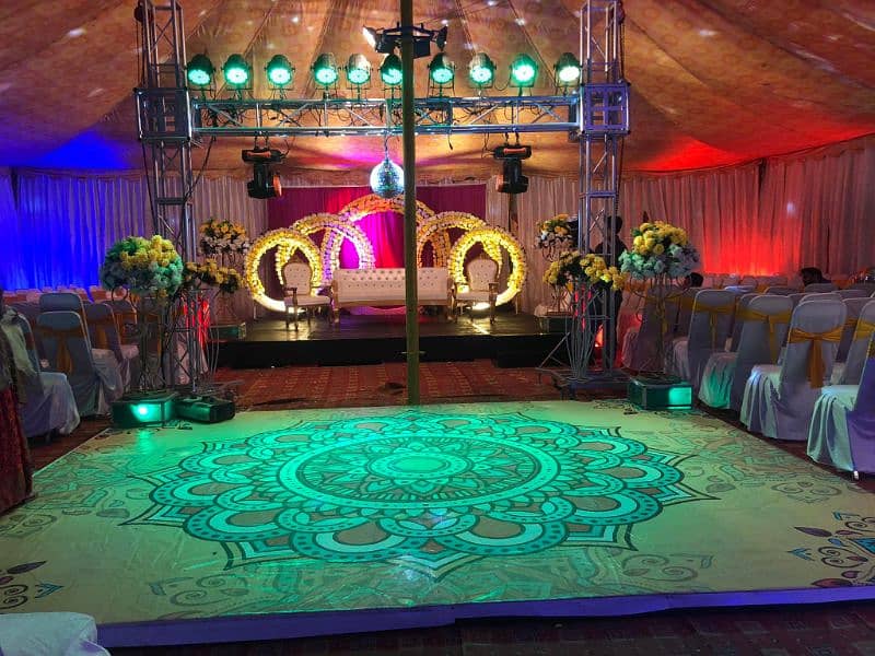 Dj Sound, Event Planners, Lighting, Lights Decor, Weddings Stage decor 14