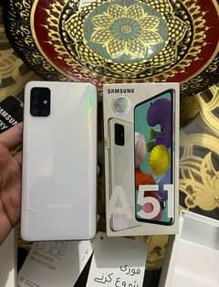 Samsung A51 With Box Pta Official Approved 6/128