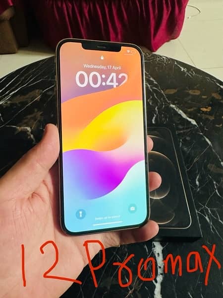 iPhone 12 Pro Max 256GB PTA Approved 10.10 Read Des 2