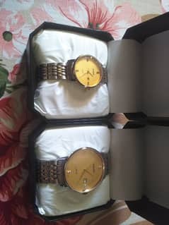 Rado wrist watch pair (negotiable price)