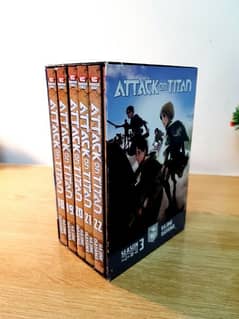 Attack on Titan Manga Box Set: Volumes 18-22 (Season 3 Part 2)