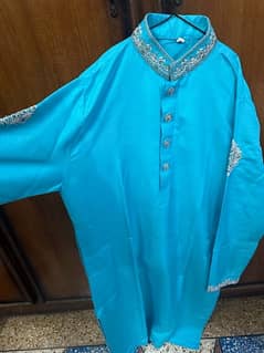 mehndi formal dress for sale 3 piece
