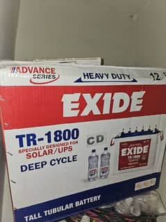 EXIDE TR-1800 - 15 DAYS USED