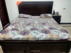 standard quality bed along with 8 inch mattress