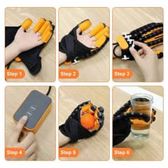 Rehabilitation robotic hand gloves
