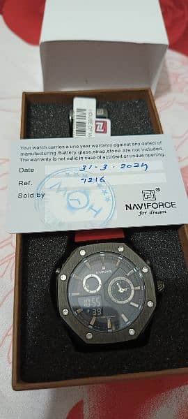 Naviforce watch brand new for sale 2