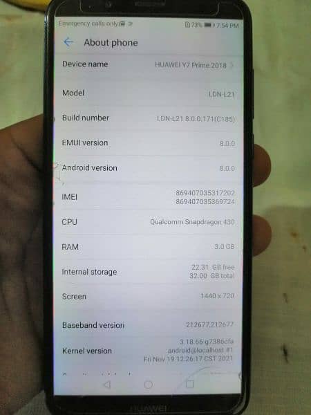 Huawei Y7 Prime PTA Approved Dual Sim 3