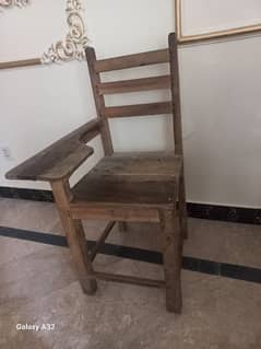 Wooden chairs for school and academy