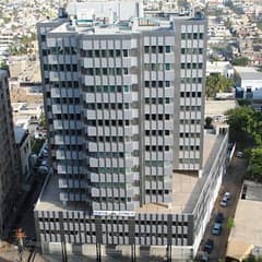 semi furnished office at Parsa tower main shahrah e faisal 1560 sq ft with parking