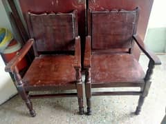 used wooden chairs
