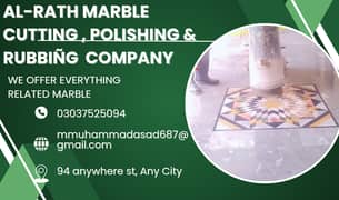 All kinds of Marble polishing rubbing & cutting