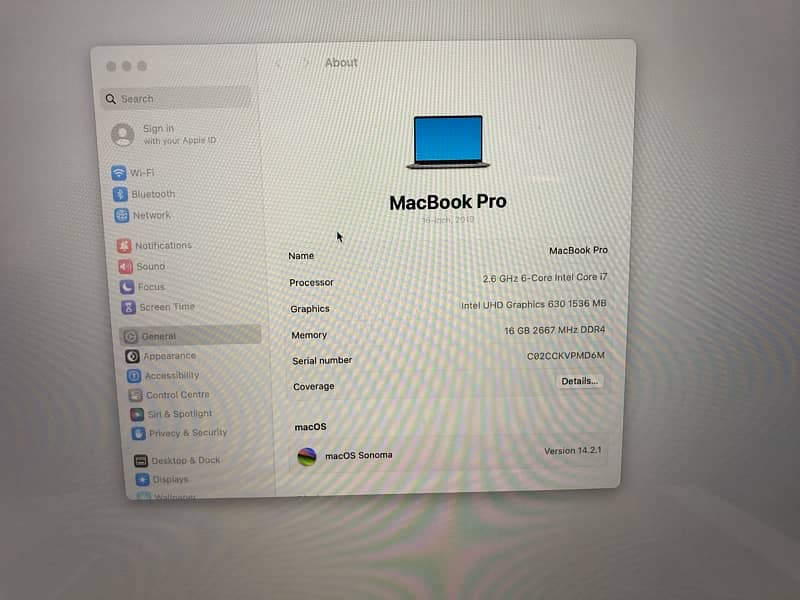 Macbook Pro 2019 0