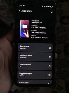 OnePlus 6t dual sim 8/128 exchange possible