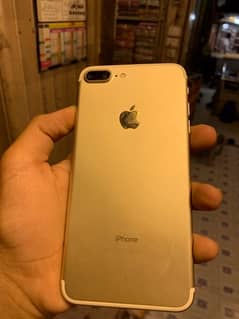 i phone 7 plus 256 gb Pta approved with cable orignal health 75