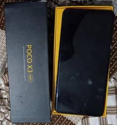 poco x3  box with original charger