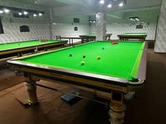 6 Snooker Tables