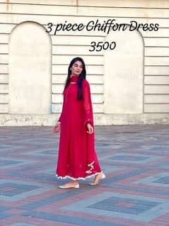 New Collection 3 piece Chiffon Dress
3500 Enjoy the Eid with new dress