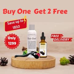 7 Hair Food Oil With Free 2 More Hair Product Free