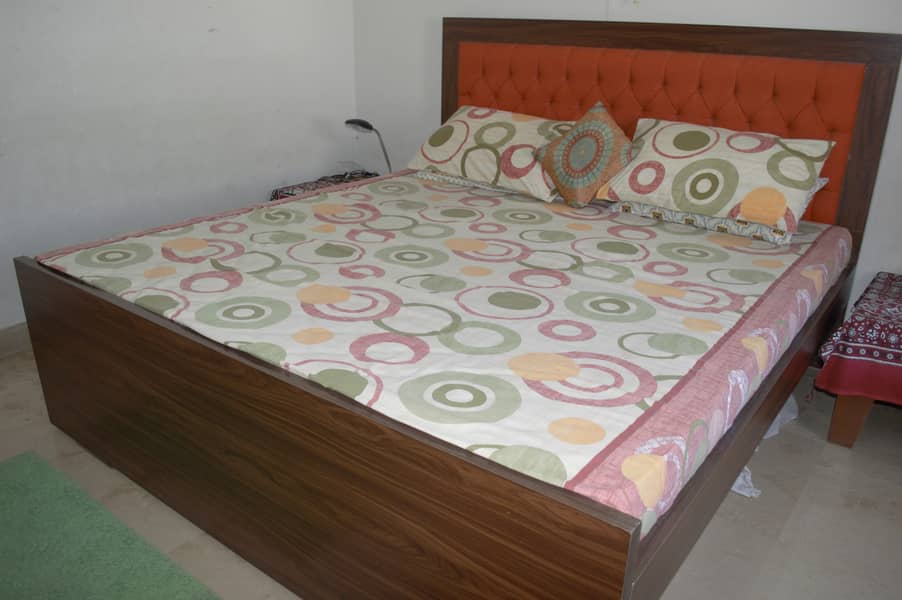 King Size Bed with Dresser 1