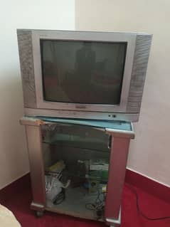 TV and Trolley for sale Islamabad 0