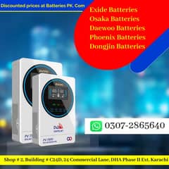 DONGJIN INVERTERS & LITHIUM BATTERIES (4KW, 6KW, 11KW, PV5000, PV6000)
