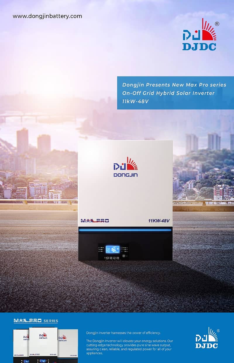 DONGJIN INVERTERS & LITHIUM BATTERIES (4KW, 6KW, 11KW, PV5000, PV6000) 4