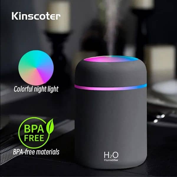 H20 PORTABLE AIR HUMIDIFIER 200ML 1