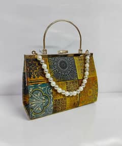 Mini Handbag / Hand clutch  bag for parties