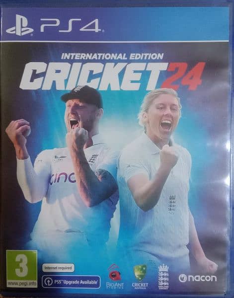 Cricket 24 PS4 for sale 0