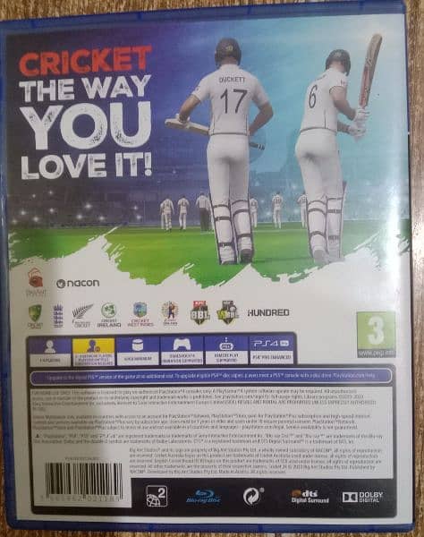 Cricket 24 PS4 for sale 1