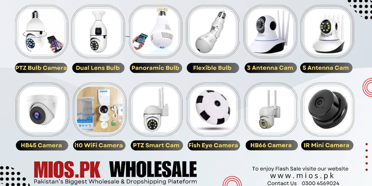 Ip Wireless Panoramic Bulb Camera security camera With V380 Pro App 19