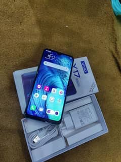 vivo y17 8/256GB with box charger